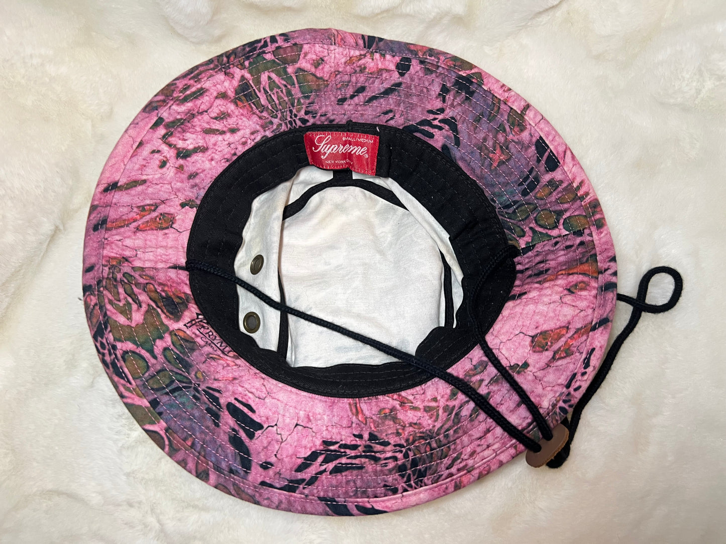 Supreme SS22 Pink Camo Boonie Hat (S/M)